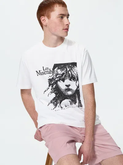 Uniqlo Men's Musical Icons Ut Graphic T-shirt, White, 3xl