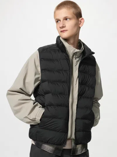 Uniqlo Men's Pufftech Vest, Black, Xs