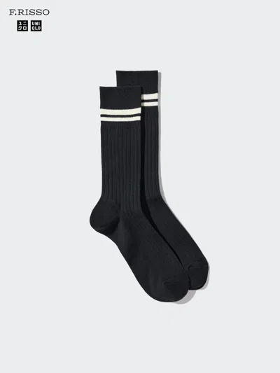 Uniqlo Men's Socks, Black, Us8-us11