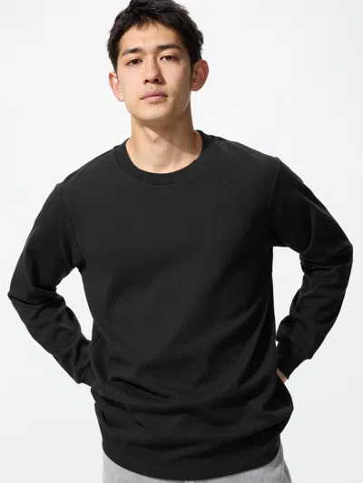 Uniqlo Men's Soft Brushed T-shirt Long Sleeve Black Small  Us