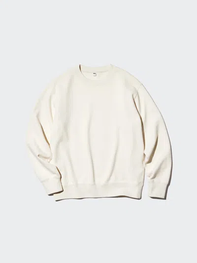 Uniqlo Men's Sweatshirt, Off White, 3xl