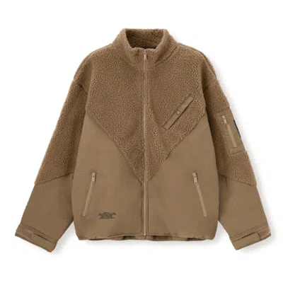 Pre-owned Uniqlo Men's  Gu X Undercover Fleece Blouson In Brown
