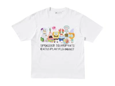 Pre-owned Uniqlo Men's  X Cpfm Spongebob Squarepants Ut Graphic Ii T-shirt In White