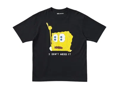 Pre-owned Uniqlo Men's  X Cpfm Spongebob Squarepants Ut Graphic T-shirt In Black
