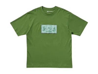 Pre-owned Uniqlo Men's  X Cpfm Spongebob Squarepants Ut Graphic T-shirt In Olive