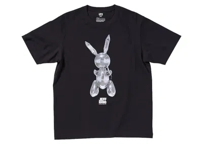 Pre-owned Uniqlo Men's  X Jeff Koons Ut Graphic T-shirt In Black