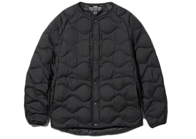 Pre-owned Uniqlo Men's  X White Mountaineering Ultra Light Down Oversized Jacket (asia Sizing) In Black
