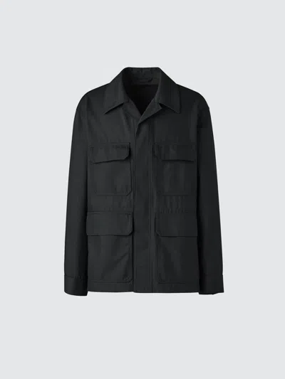 Uniqlo Men's Utility Jacket, Black, 2xs