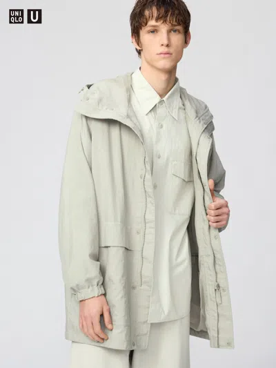 Uniqlo Men's Utility Parka Beige Large  Us In Neutral