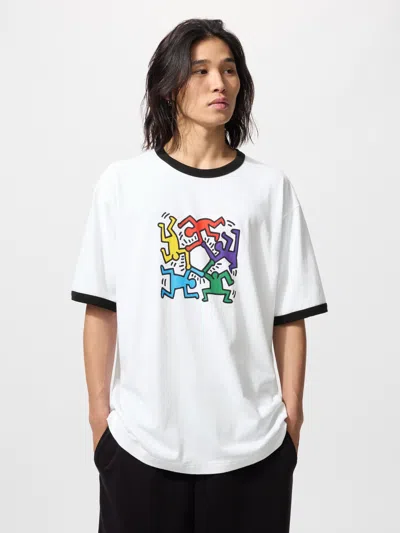 Uniqlo Ny Pop Art Ut Graphic T-shirt Keith Haring White Medium  Us
