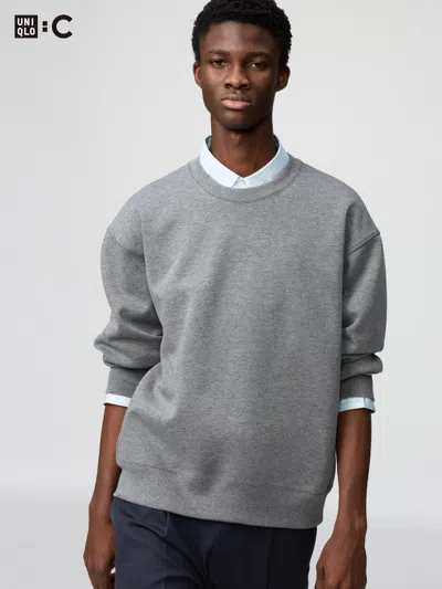 Uniqlo Oversized Sweatshirt Gray Xl  Us