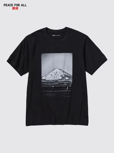 Uniqlo Peace For All Graphic T-shirt Daido Moriyama Black Small  Us