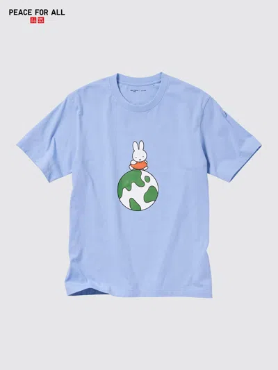 Uniqlo Peace For All Graphic T-shirt Dick Bruna Blue 3xl  Us