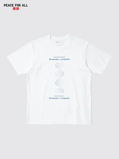 Uniqlo Peace For All Graphic T-shirt Shinya Yamanaka White Small  Us