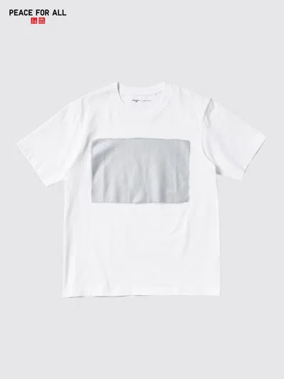 Uniqlo Peace For All Graphic T-shirt Tokujin Yoshioka White 3xl  Us