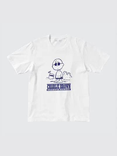 Uniqlo Peanuts Hawaii Ut Graphic T-shirt White 2xs  Us