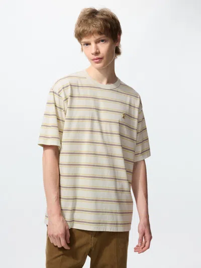 Uniqlo Peanuts Ut Graphic T-shirt Natural 3xl  Us In Brown