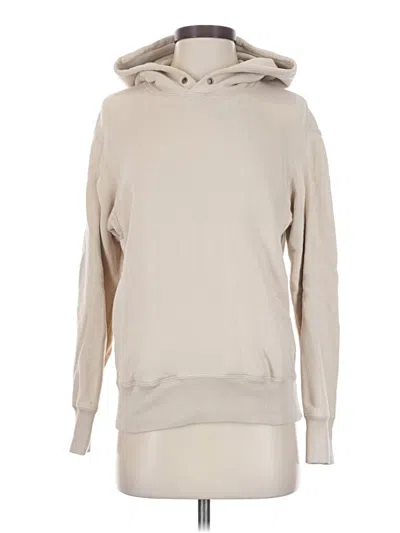 Pre-owned Uniqlo Pullover Hoodie In Tan