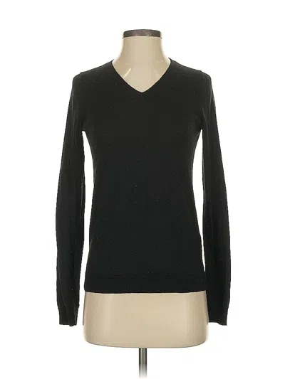 Pre-owned Uniqlo Pullover Sweater In Black