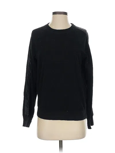 Pre-owned Uniqlo Pullover Sweater In Black