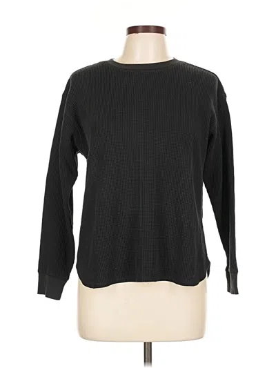 Pre-owned Uniqlo Pullover Sweater In Black