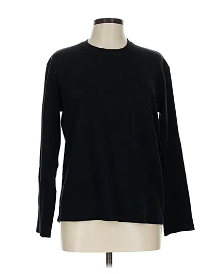 Pre-owned Uniqlo Pullover Sweater In Black