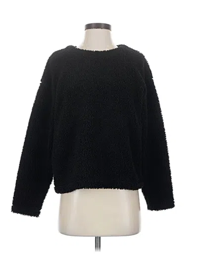 Pre-owned Uniqlo Pullover Sweater In Black