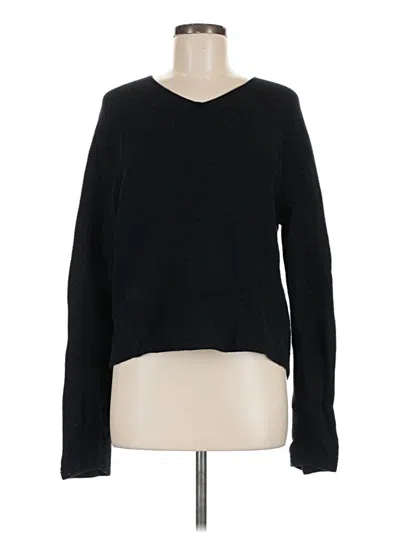 Pre-owned Uniqlo Pullover Sweater In Black