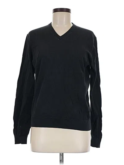 Pre-owned Uniqlo Pullover Sweater In Black