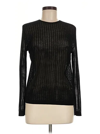 Pre-owned Uniqlo Pullover Sweater In Black