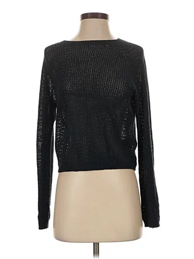 Pre-owned Uniqlo Pullover Sweater In Black