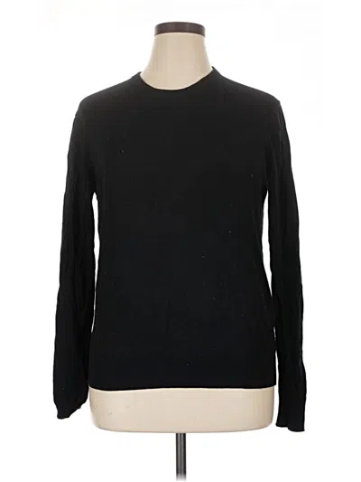 Pre-owned Uniqlo Pullover Sweater In Black