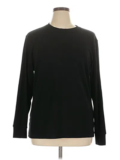 Pre-owned Uniqlo Pullover Sweater In Black