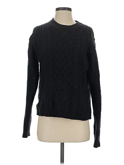 Pre-owned Uniqlo Pullover Sweater In Black