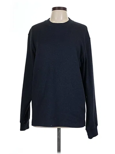 Pre-owned Uniqlo Pullover Sweater In Blue