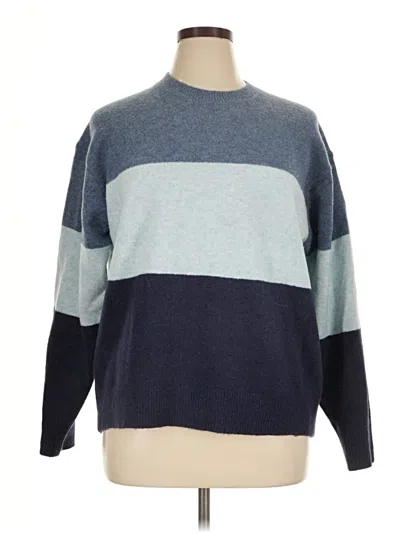 Pre-owned Uniqlo Pullover Sweater In Blue