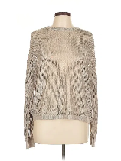 Pre-owned Uniqlo Pullover Sweater In Brown