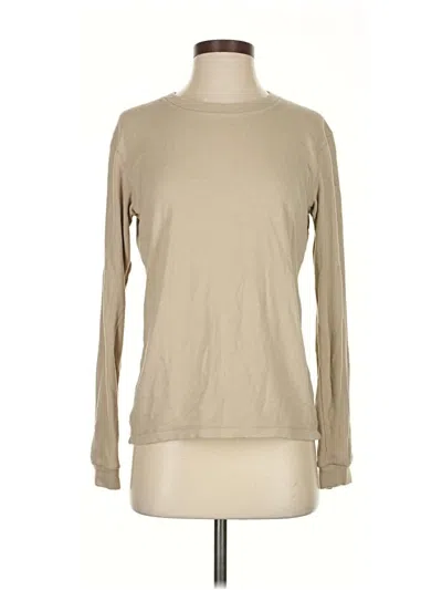 Pre-owned Uniqlo Pullover Sweater In Brown