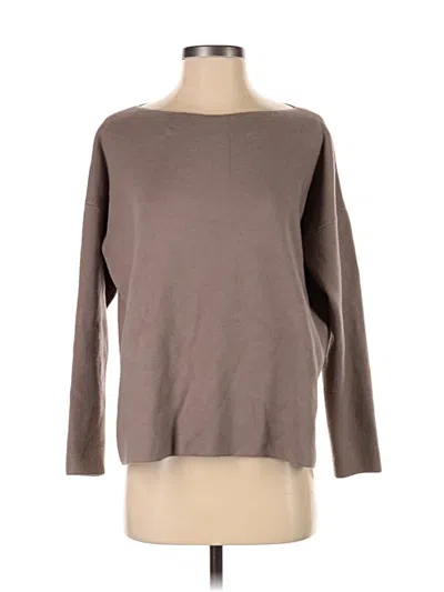 Pre-owned Uniqlo Pullover Sweater In Brown