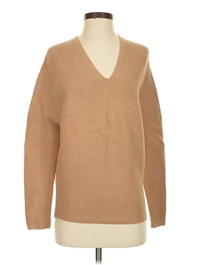 Pre-owned Uniqlo Pullover Sweater In Brown