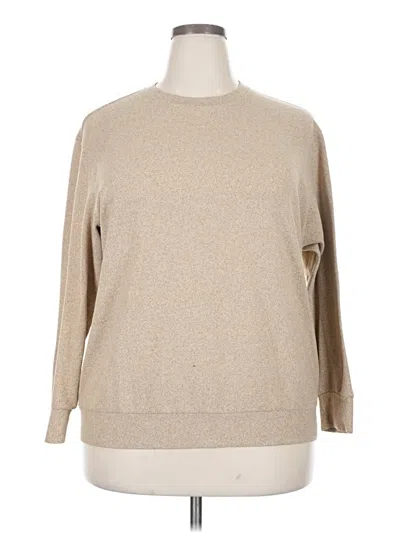 Pre-owned Uniqlo Pullover Sweater In Brown