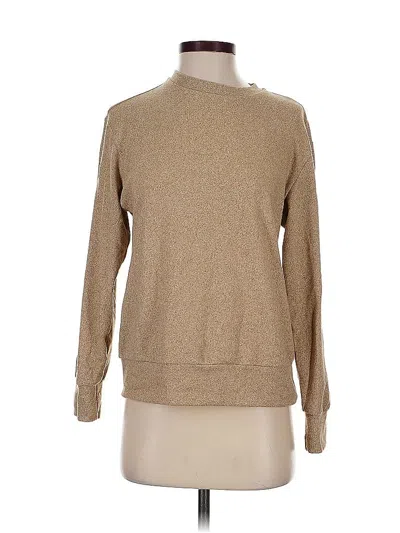 Pre-owned Uniqlo Pullover Sweater In Brown