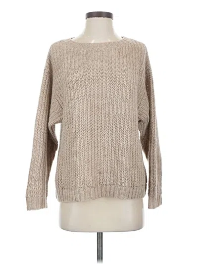 Pre-owned Uniqlo Pullover Sweater In Brown