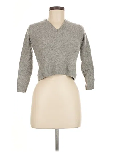 Pre-owned Uniqlo Pullover Sweater In Gray