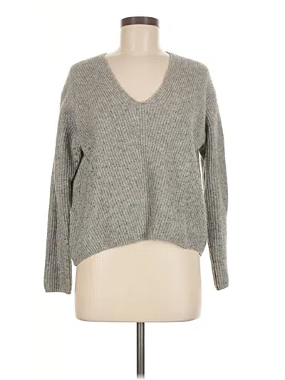 Pre-owned Uniqlo Pullover Sweater In Gray