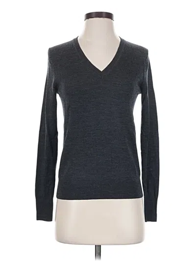 Pre-owned Uniqlo Pullover Sweater In Gray