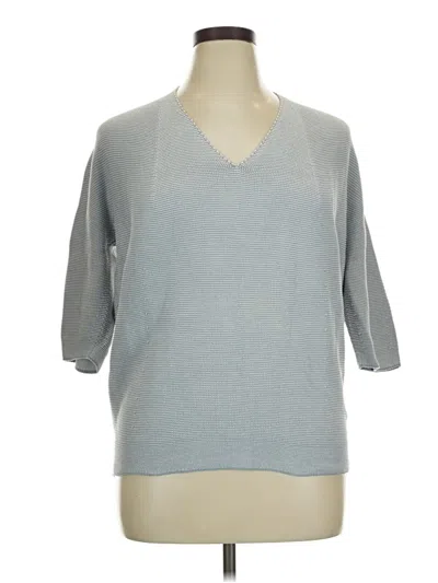 Pre-owned Uniqlo Pullover Sweater In Gray