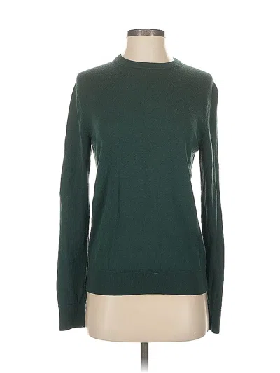 Pre-owned Uniqlo Pullover Sweater In Green