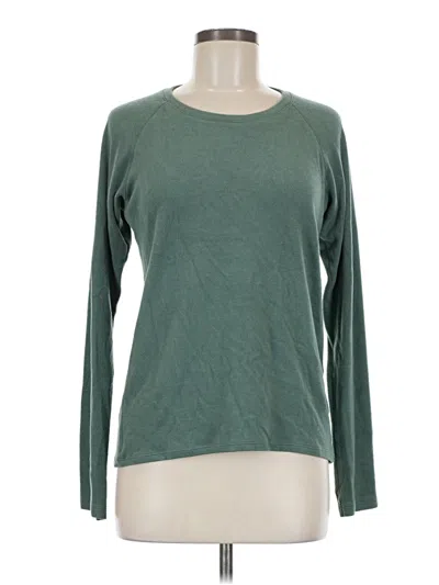 Pre-owned Uniqlo Pullover Sweater In Green