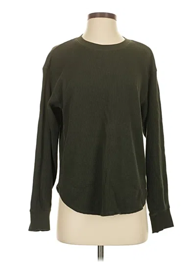 Pre-owned Uniqlo Pullover Sweater In Green